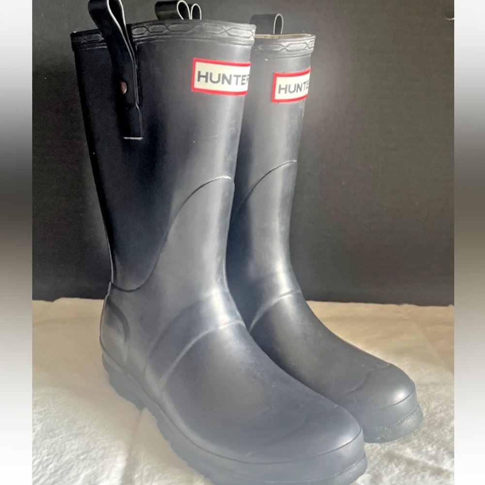Hunter Classic Black Rain Boots - Picture 2 of 11